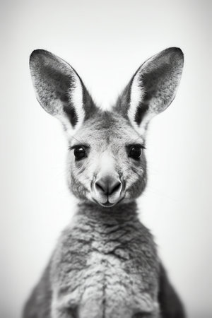 Eastern Gray Kangaroo (Macropus giganteus) Victoria, Australiaの素材