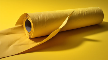 yellow paper with the text Treasury bondsの素材