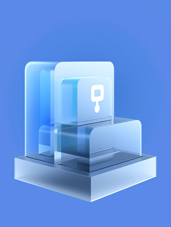 annuity button and cursor illustration design over a blue backgroundの素材