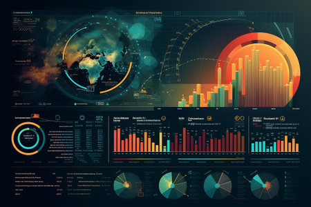 Business chartの素材