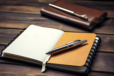 Concept of Annuity write on book with keyword isolated on Wooden Table.の素材