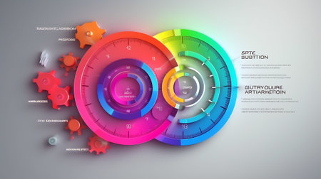 Operational excellence concept. Productivity with excellence process. Industrial management in efficの素材