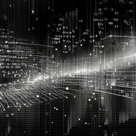Predictive analytics, data visualization, business forecasting concept. Data analytics for continuouの素材