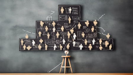 Management Consulting Service in a Company as Artの素材