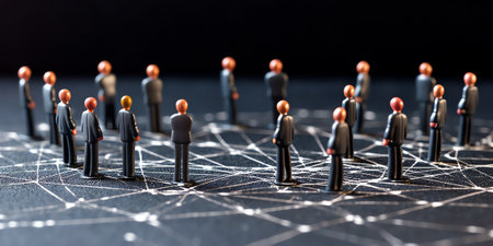 Business expansion, distribute company branches to new locations for increasing profit or meeting thの素材