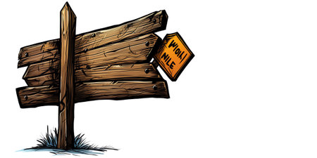 Wooden signpost - code of ethics concept (ethics, accountability, principles, integrity, values).の素材