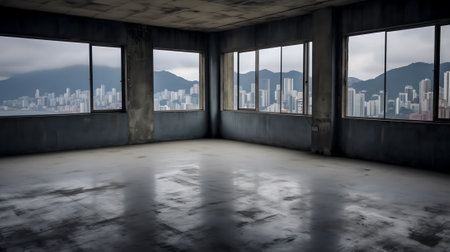 Empty buildingsの素材