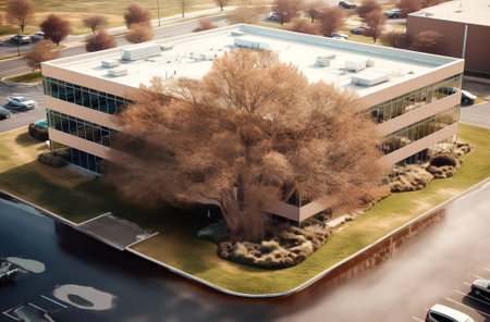 parking lot treeの素材