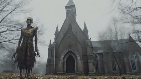 Urbex old abandoned church, Charleroi, Belgium, 25 januari 2020.の素材