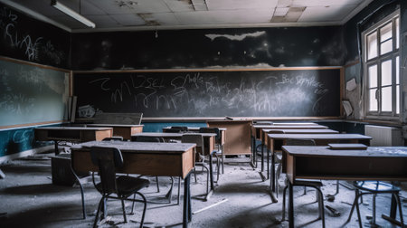 Empty Classroomの素材