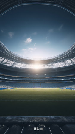 light of american stadiumの素材