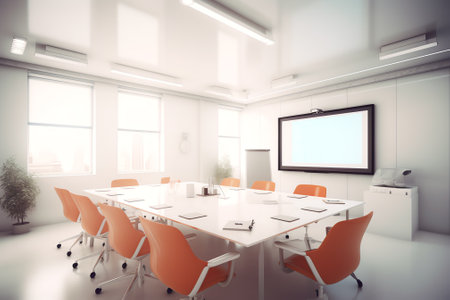 modern office meeting room interiorの素材