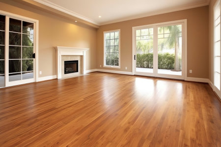 Wooden flooringの素材