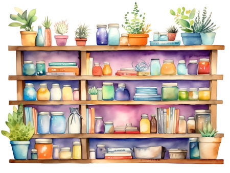 Generative AI goods shelfの素材