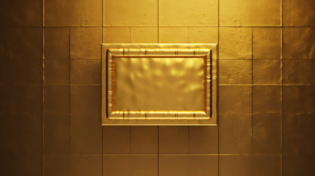 Generative AI Luxury Gold Studio well use as background, layout and presentation.の素材
