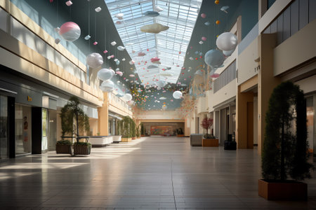 Generative AI Generic New Shopping Centerの素材