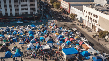 Generative AI SAN FRANCISCO, CA - March 29, 2020: San Francisco Extends and Ramps up Shelter-In-Placの素材