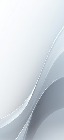 Generative AI Abstract Blank Background with white and grey gradient design to white backdrop with sの素材