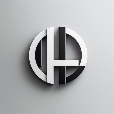 Generative AI Grey white shop font 3D Illustrationの素材