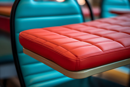 Generative AI Seat in the train Bangkok Railway Station , Hua Lamphong ,Bangkok , Thailand ,Februaryの素材