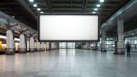 Generative AI 2 December 2022. Bangkok, Thailand. Empty train station in early morning at Bangsue stの素材