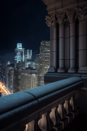 Generative AI Skyscrapers Cityscape Downtown, San Francisco Skyline Buildings. Beautiful Real Estateの素材