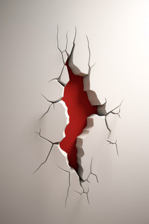 concept repair or renovation cracked wall homeの素材