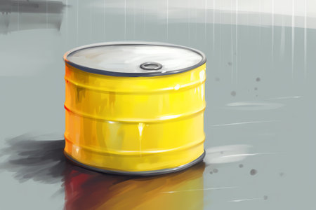 Old fuel tank,Steel bucket for container chemical, Industry oil drum or chemical barrelの素材