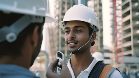 The government provides opportunities for foreign workers. Skilled in workingの素材