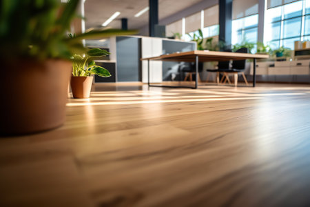 laminate. Flooring on shelves in a hardware store. materials and tools for construction and repair.の素材