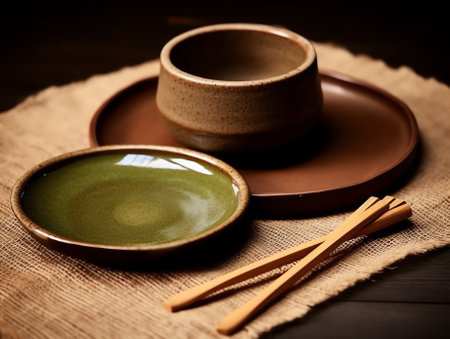 Handmade ceramic tableware , empty craft ceramicの素材