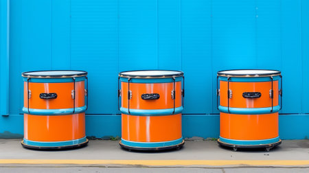 Barrels steel blue pallet tray isolated oil tanks water metalの素材