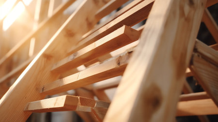 Repairs in the building. Building with a metal staircase at the time of renovation. Construction site in the house without people. Construction of a new house. Construction and arcの素材