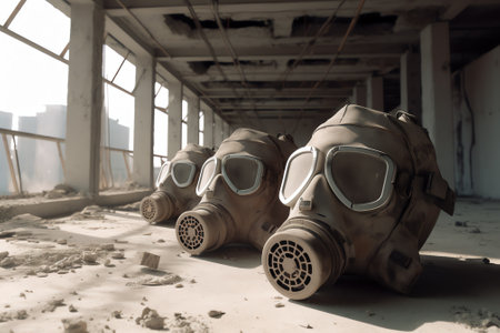 abandoned chemical treatments workshopの素材