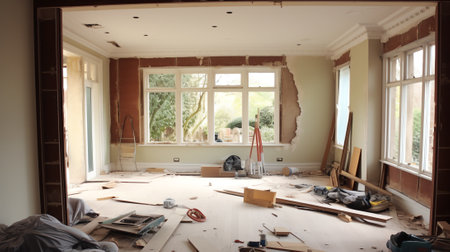 Being renovated houseの素材