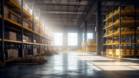 warehouse interiorの素材