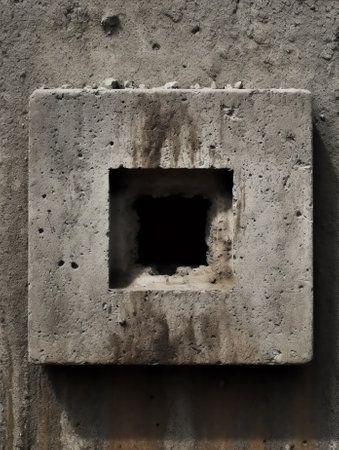 Abstract detail of a cement constructionの素材