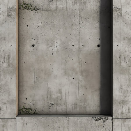 Abstract detail of a cement constructionの素材