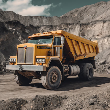 Dump Truck Unloading - Offset Collectionの素材