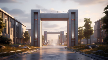 Production area gateの素材