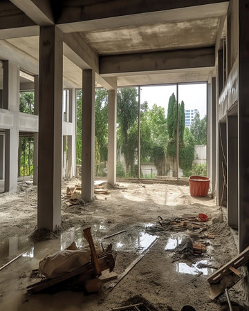 Interior construction siteの素材