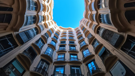 Barcelona, Catalonia, Spain, 2022, september, 12, Architecture in Barcelona, Catalonia, Spainの素材