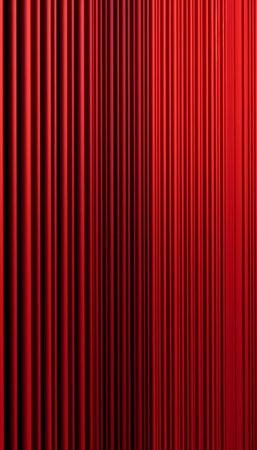 Red steel door.Storage garage wall.Texture of red metal roofing.Abstract background.の素材