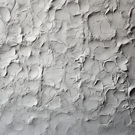 Cement mortar splashing plaster on wall backgrounds and textures closeup in construction site.の素材