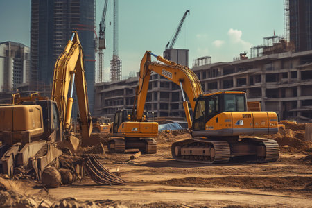 construction siteの素材
