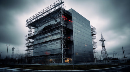 Industrial zone in Strasbourg.
Porte de rhineの素材