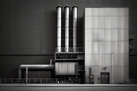 Industrial shot in and around NYCの素材