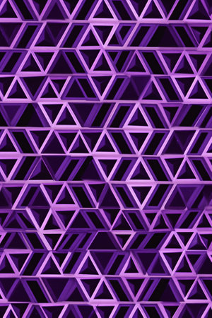 purple triangles rough texture of rubber or carpet coatingの素材