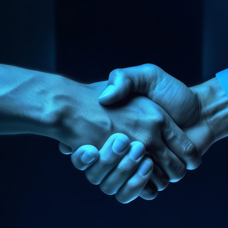 Generative AI : A closeup view on the violently shaking hands of a PD sufferer Parkinsons disease tremors of the wrist and hand joints are the main symptom of the disorderの素材