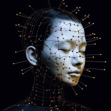 Generative AI : Acupuncture is a traditional Chinese medicineChinese character translationDrawing acupunctureの素材